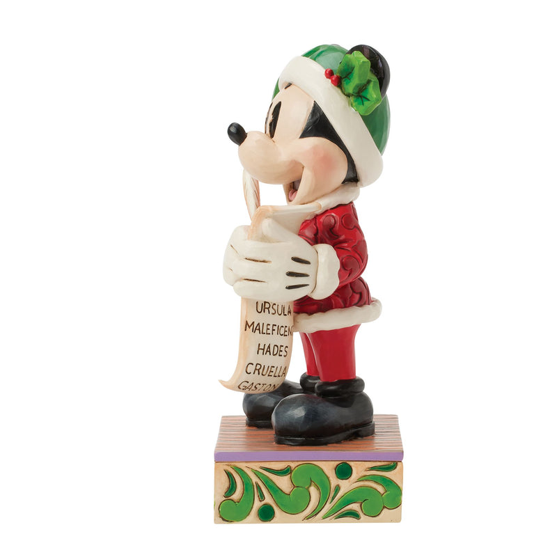 Santa Mickey with List