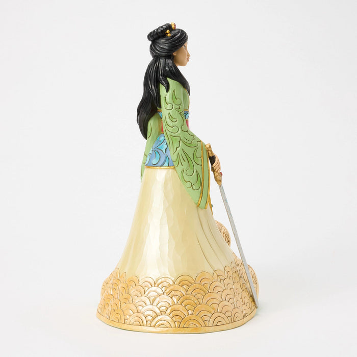 mulan in green dress Green Hanfu Mulan