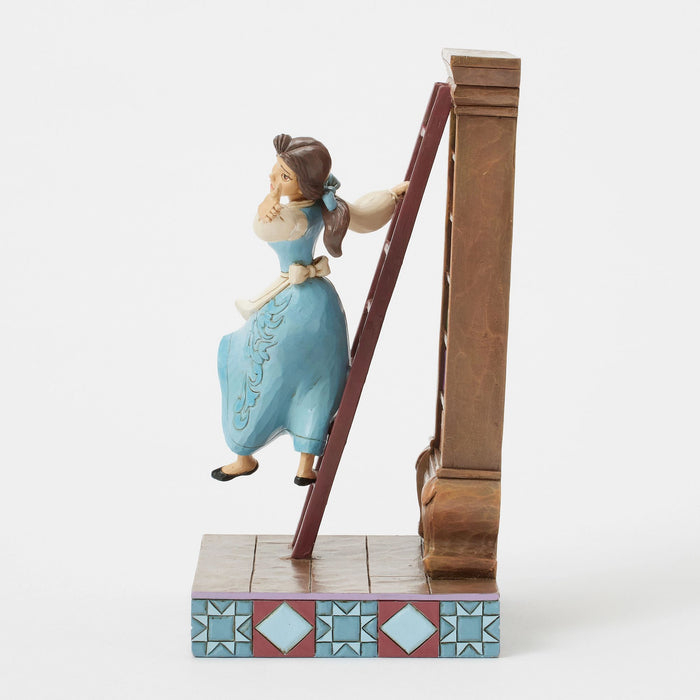 Belle with Bookshelf