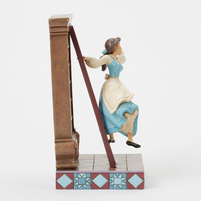 Belle with Bookshelf