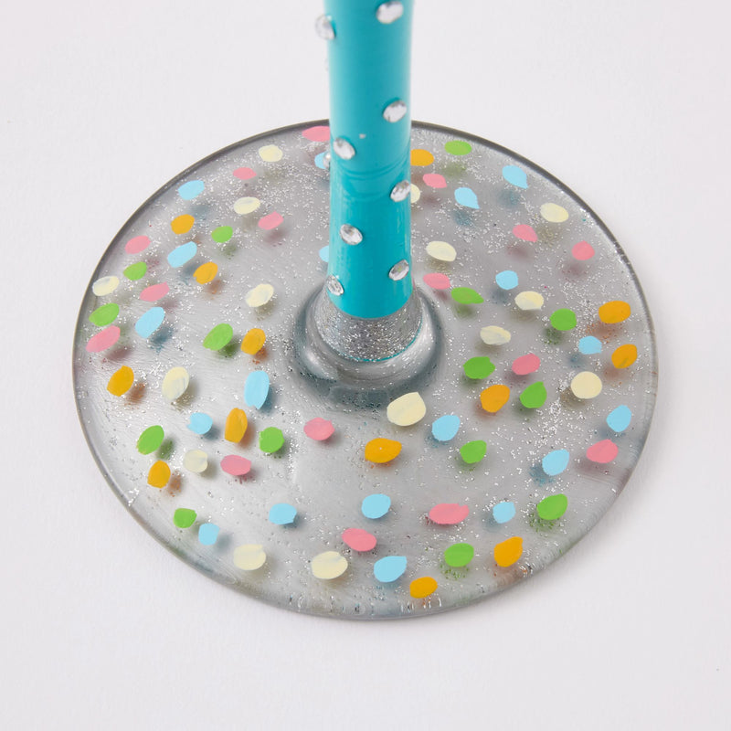 Birthdays are Confetti Glass