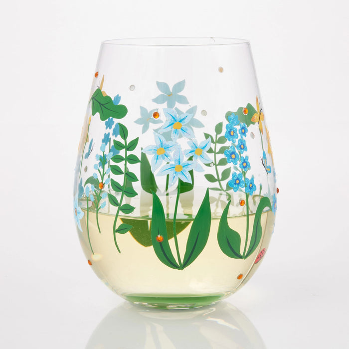 Floral Fields Stemless Wine