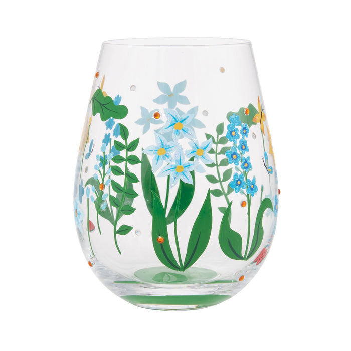 Floral Fields Stemless Wine
