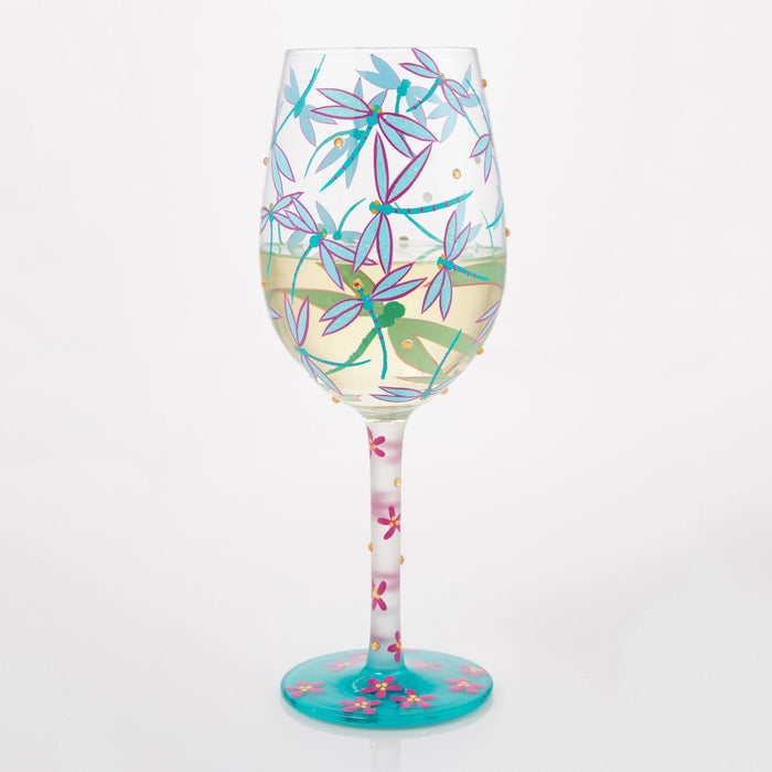 Dance of the Dragonflies Glass