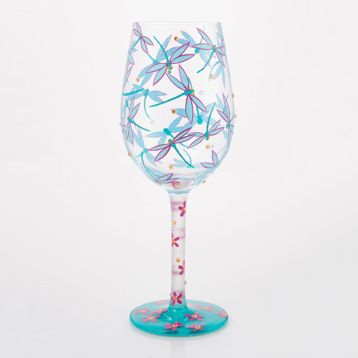 Dance of the Dragonflies Glass