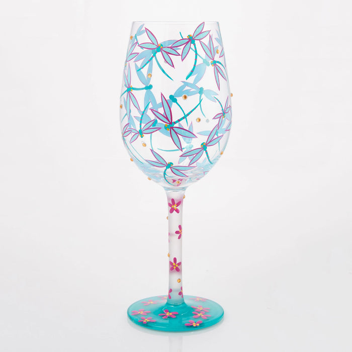 Dance of the Dragonflies Glass