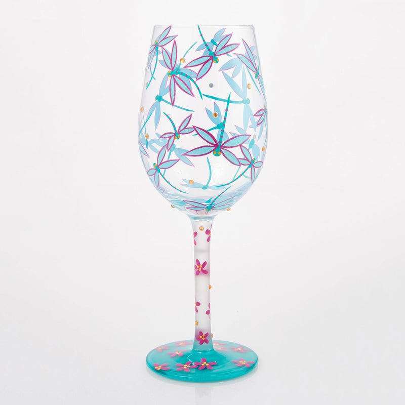 Dance of the Dragonflies Glass