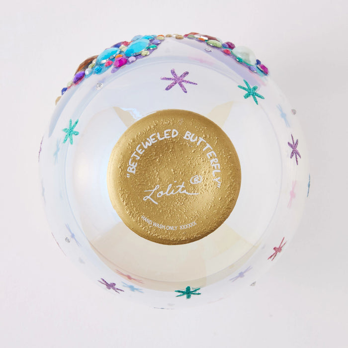 Bejeweled Butterfly Stemless