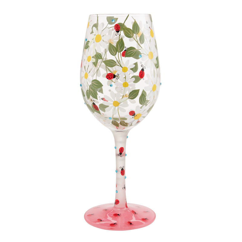 Ladybird Wine Glass