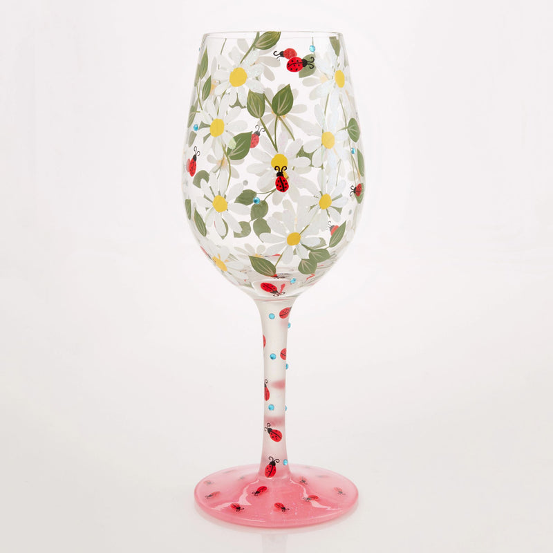 Ladybird Wine Glass