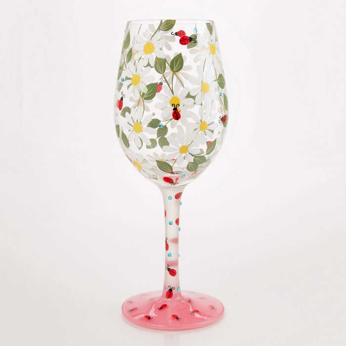 Ladybird Wine Glass