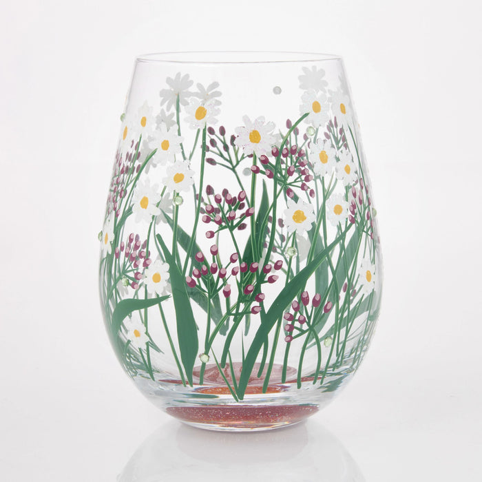 Delicate Florals Stemless Wine