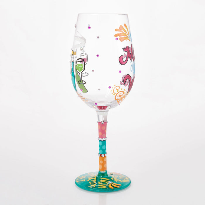 New Mama Needs Wine Glass