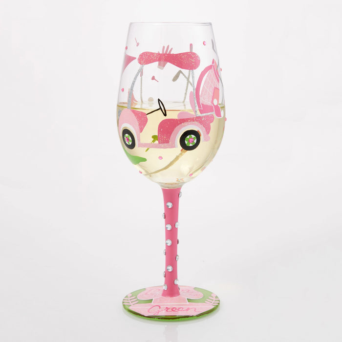 Queen of the Green Wine Glass