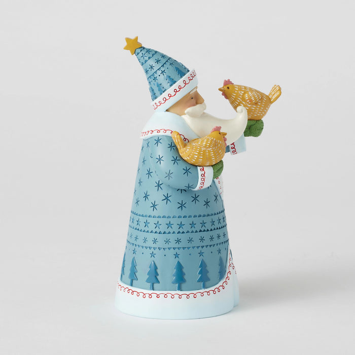 Chickens love Santa too Fig