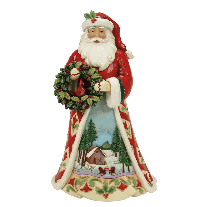 Lodge Santa Wreath Fig