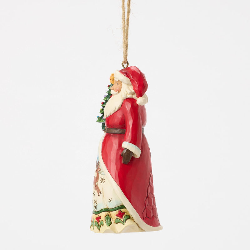 Santa Vintage Christmas Orn