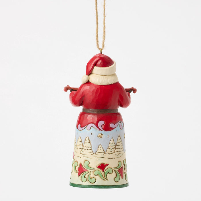 Santa I Heard The Bells Orn