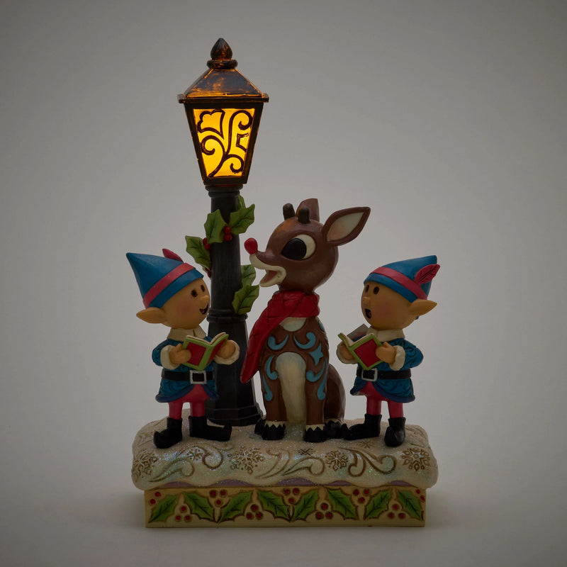 Rudolph and Elves Caroling