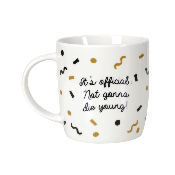 Over the Hill Mug with Glasses