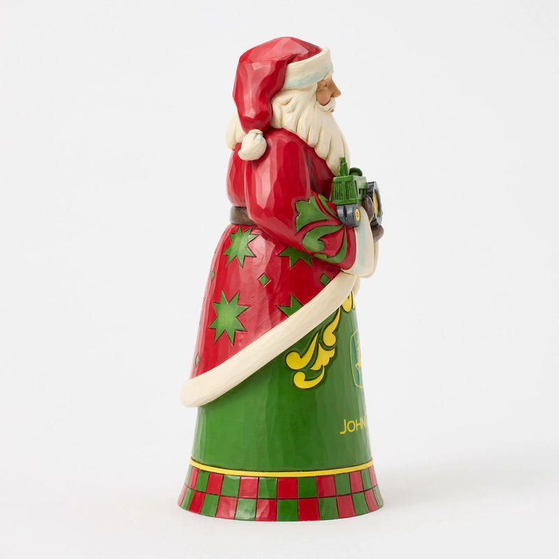 Santa with John Deere Tractor