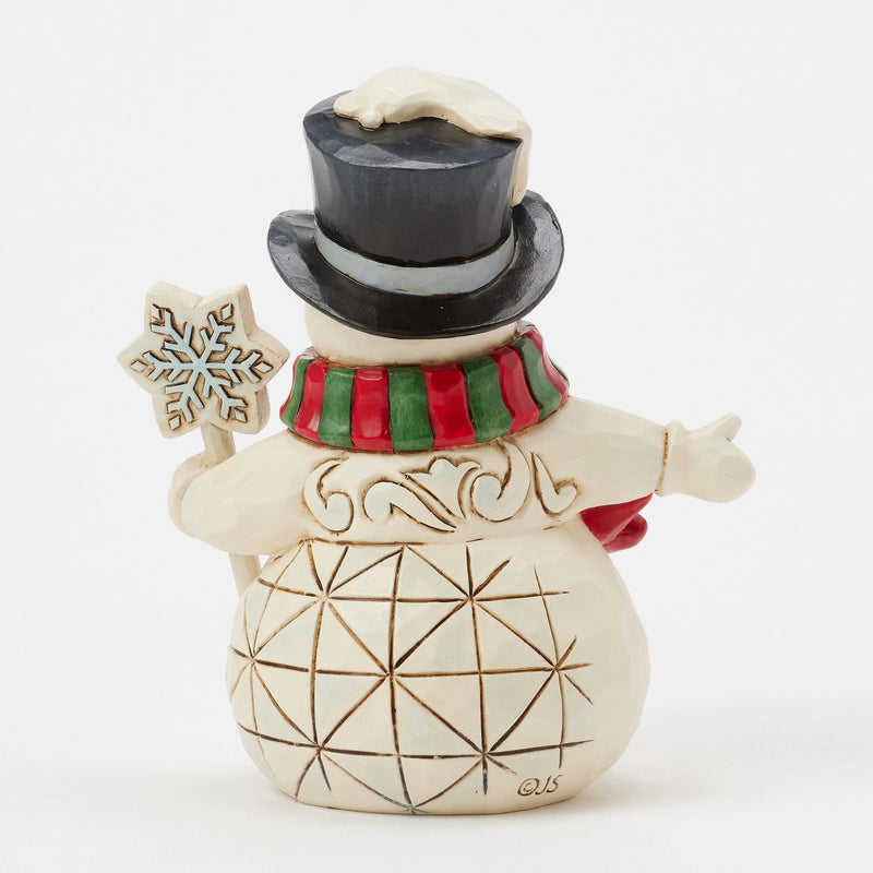 Snowman Snowflake Staff Mini