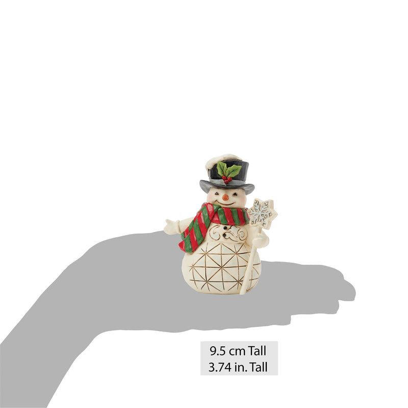 Snowman Snowflake Staff Mini