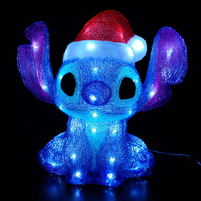 Stitch Acrylic Lit Statue Med