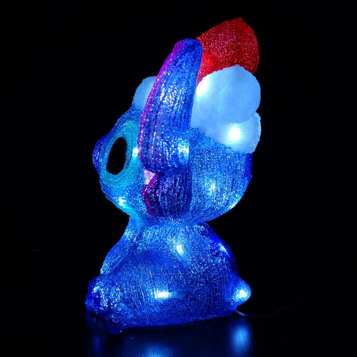 Stitch Acrylic Lit Statue Med
