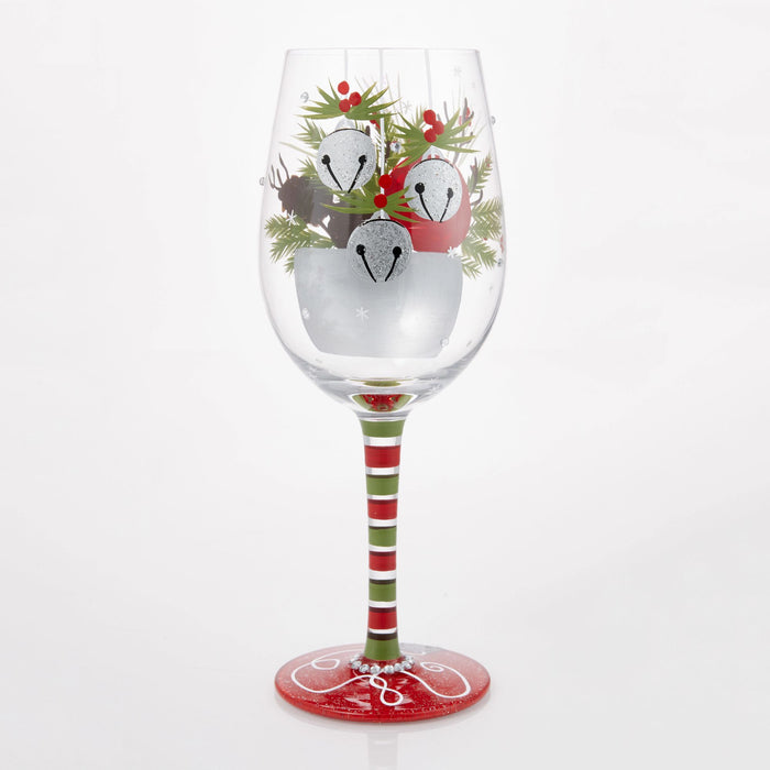 Best Christmas Ever Wine Glass