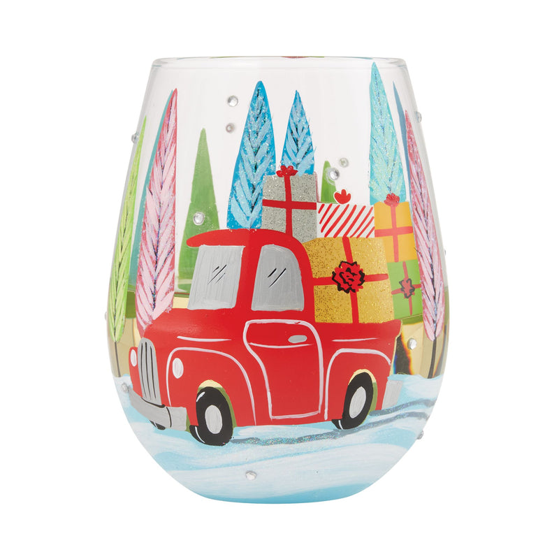 Christmas Haul Stemless Wine