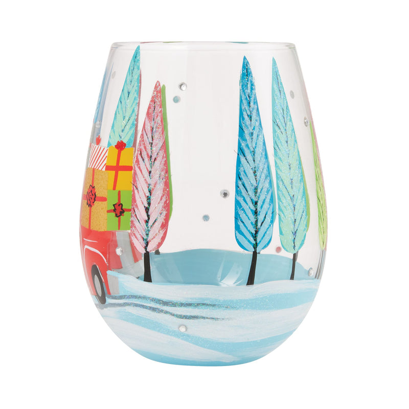 Christmas Haul Stemless Wine