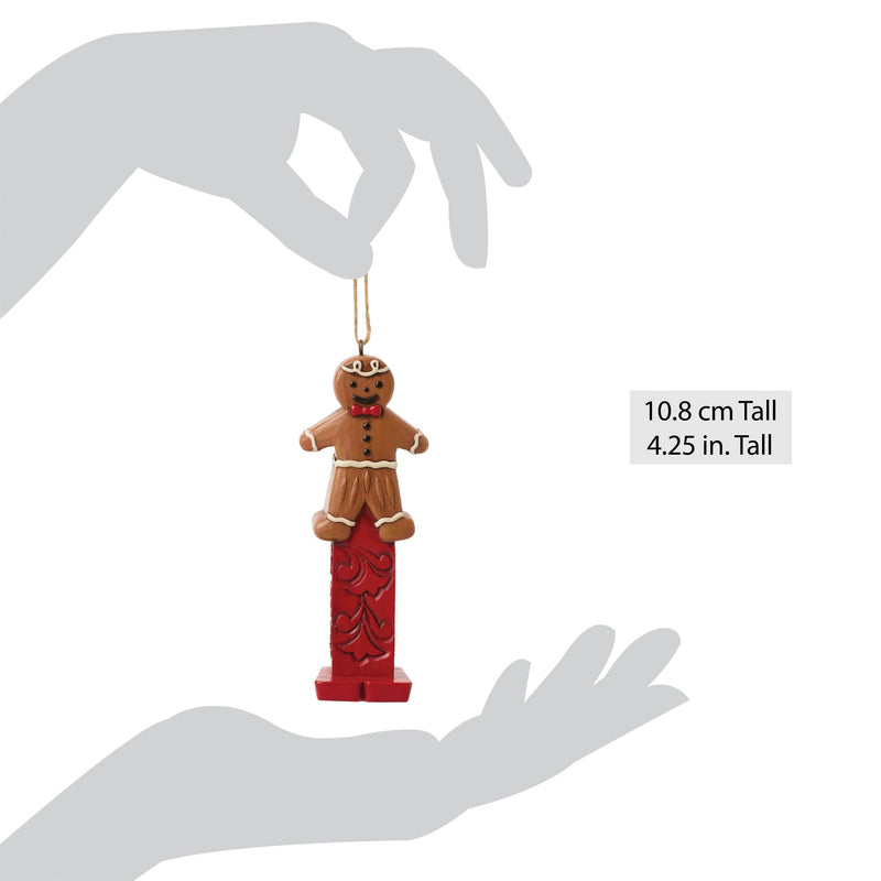 Gingerbread Man PEZ Orn
