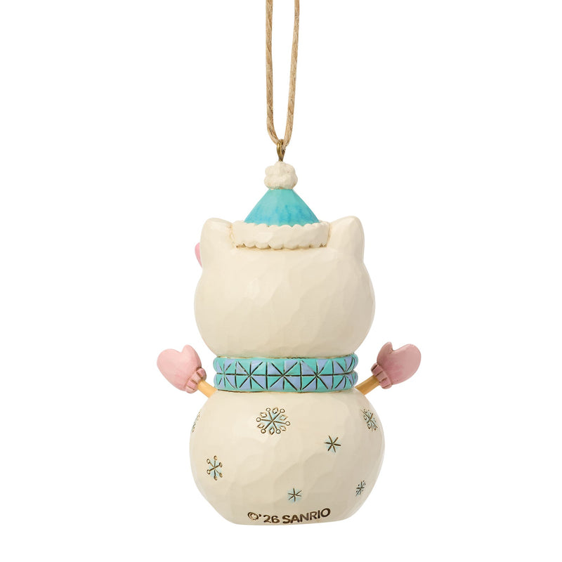 Hello Kitty Snowman Orn