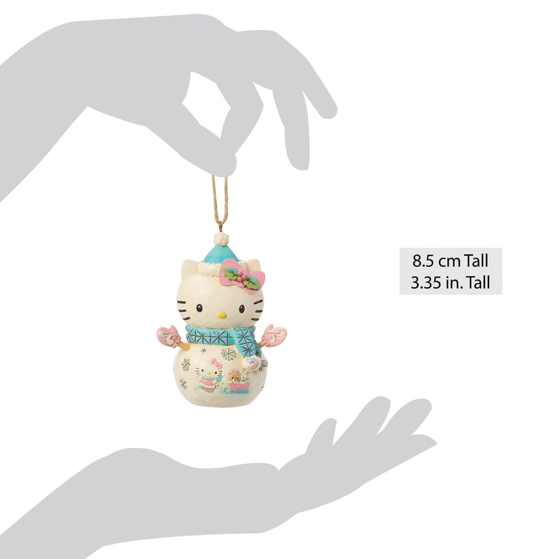 Hello Kitty Snowman Orn