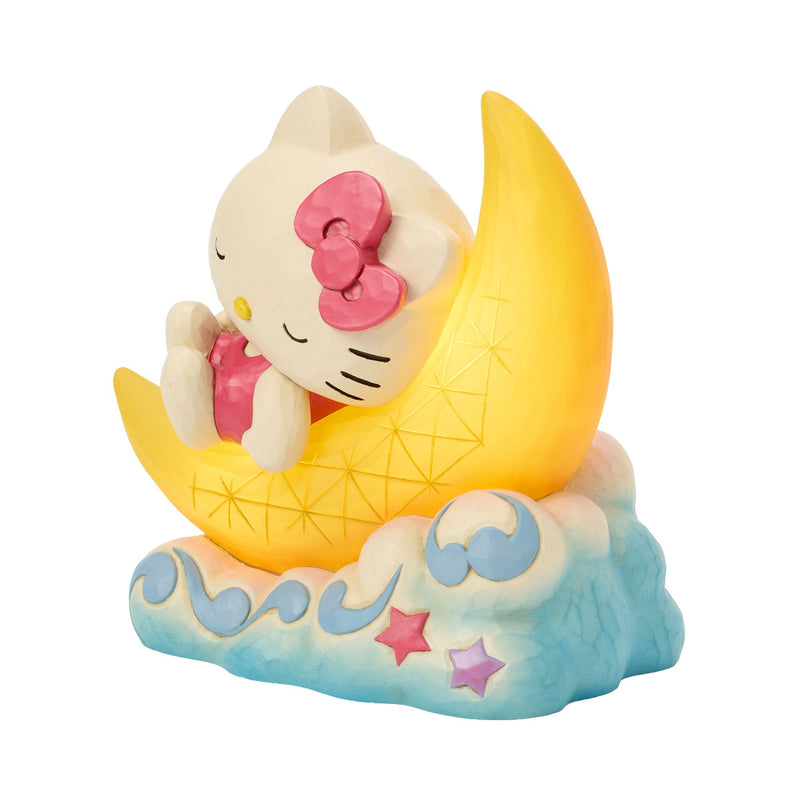 Hello Kitty on LED Moon