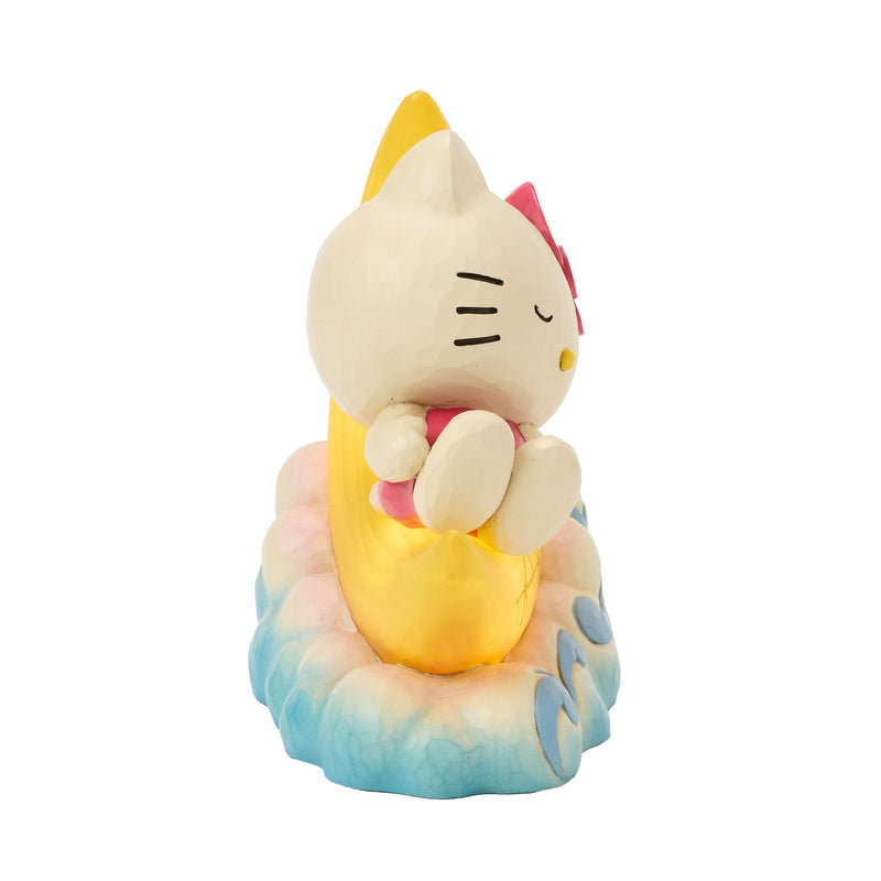 Hello Kitty on LED Moon