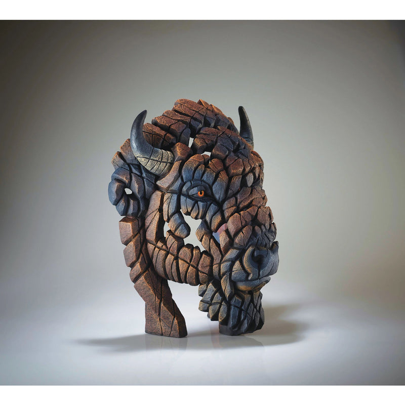 North American Bison Bust