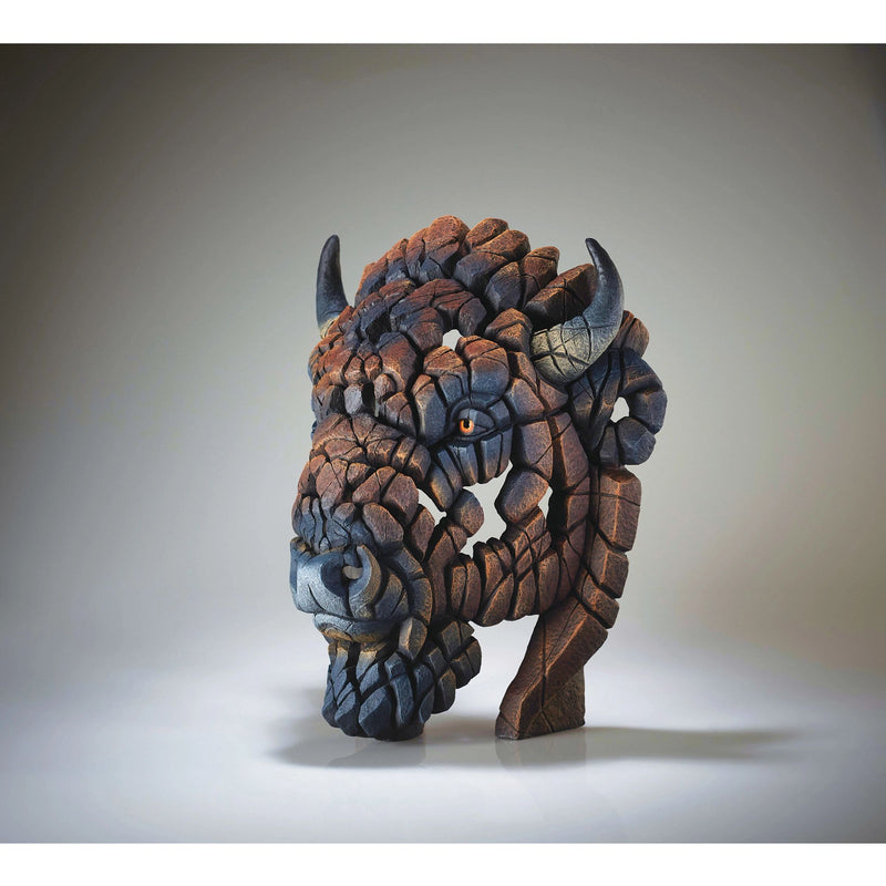 North American Bison Bust