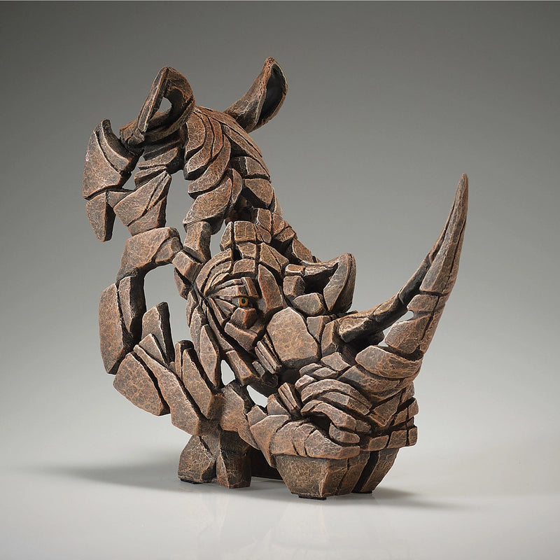 Miniature Rhinoceros Bust