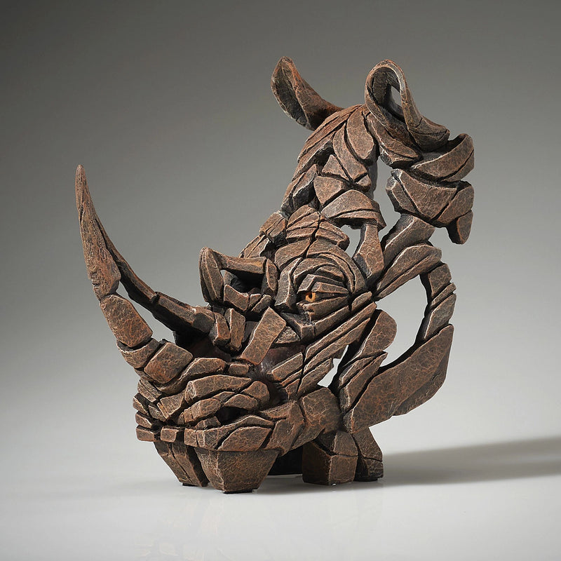 Miniature Rhinoceros Bust