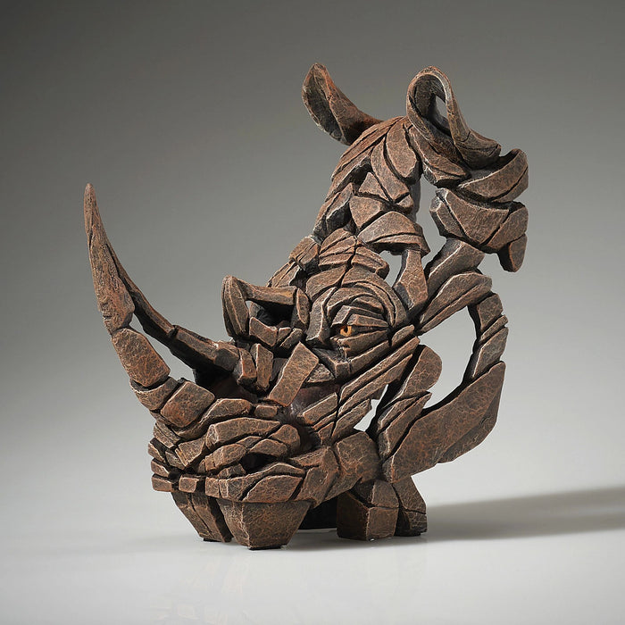 Miniature Rhinoceros Bust