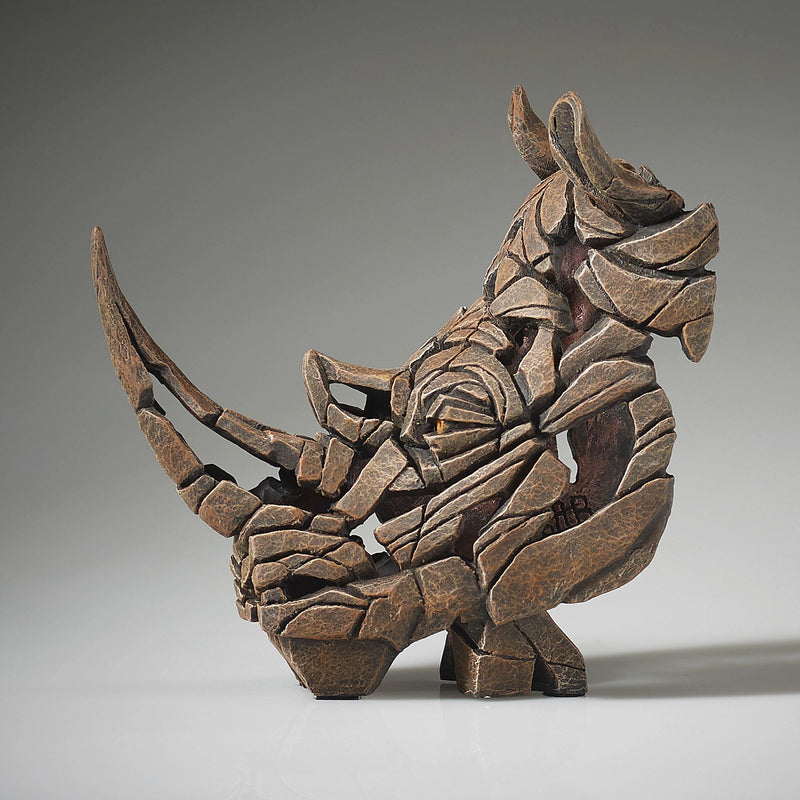 Miniature Rhinoceros Bust