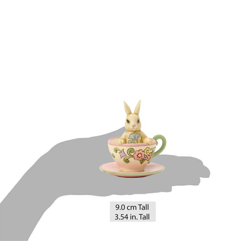 Bunny in Teacup Mini Fig