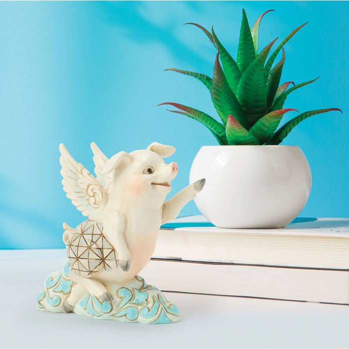 Flying Pig Mini Figurine