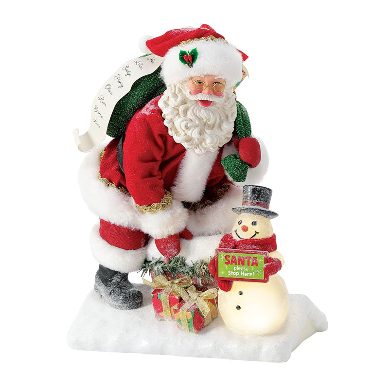 Santa Stops Here