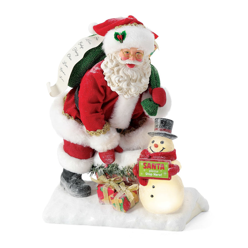 Santa Stops Here