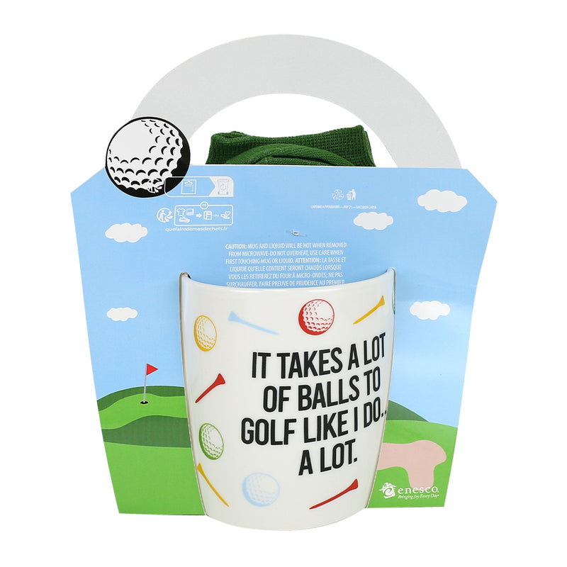 Lucky Golf Mug and Sock Set