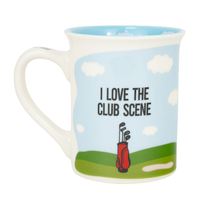 King of the Swing Golf Mug