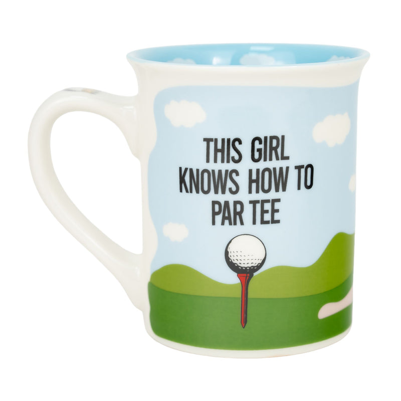 Queen of the Green Golf Mug